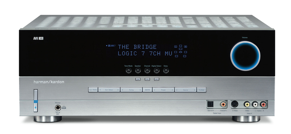 AVR 340 - Black - Audio/Video Receiver With Dolby Digital & DTS (70 watts x 2 | 55 watts x 7) - Hero